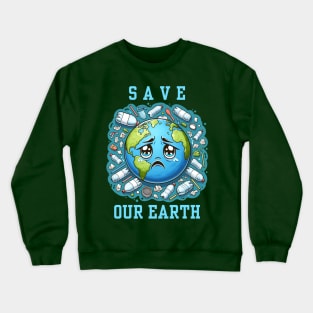 SAVE OUR EARTH Crewneck Sweatshirt